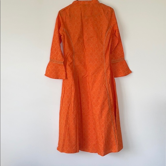 KURTA ORANGE GOLD - top - Picture 2 of 4